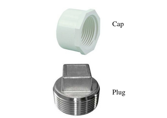 Image showing G.I plugs and caps